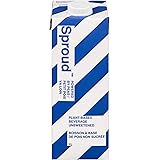 SPROUD Dairy Free Milk UNSWEETENED Flavor, Vegan Milk with Plant-Based Pea Protein, Shelf Stable Non-GMO, 1 Liter