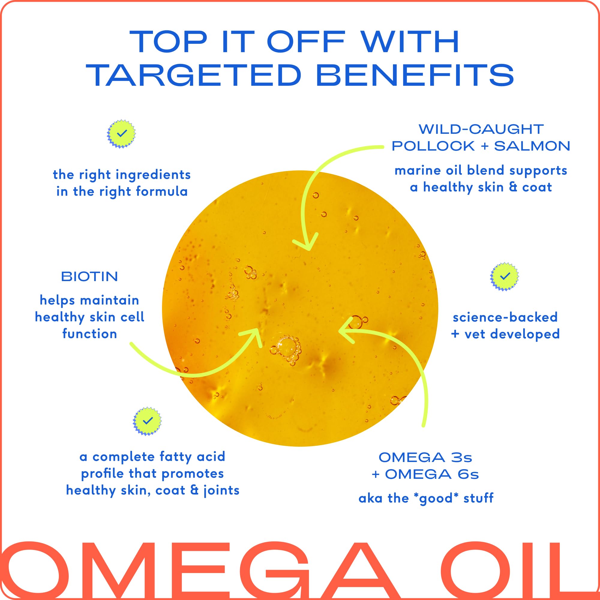 Native Pet Omega 3 Fish Oil for Dogs & Cats - Promotes Healthy Skin, Shiny Coat, & Strong Joints - Made with Wild Alaskan Salmon Oil for Dogs – Tasty, Fast-Absorbing Omega 3 6 9 Liquid Supplement-16oz