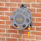Hozelock Wall Mounted Hose Reel 15m Hose with Nozzle Fittings 30m Capacity view 8