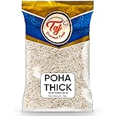 TAJ Poha Thick 2-Pounds | Powa Flattened Rice
