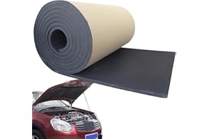 Sound Deadener Mat Thermal Heat Shield Pad for Car Hood Engine, Car Sound Deadening Adhesive Mat Insulation, Car Sound Proofi