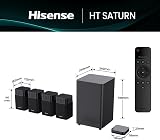 Hisense HT SATURN 4.1.2 Channel Home Theatre System Dolby Atmos DTS:X view 3