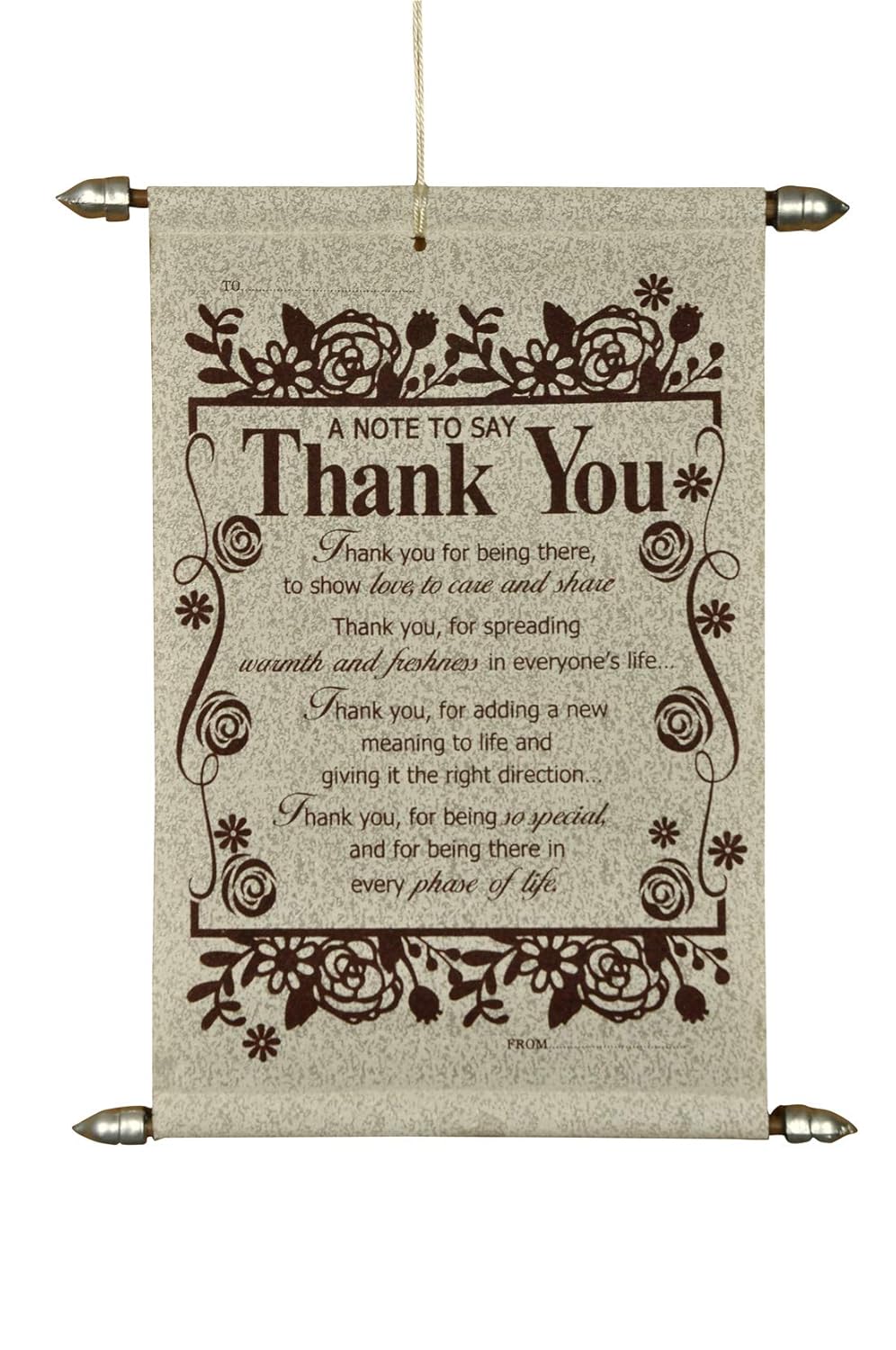 Saugat Traders Thank You Scroll Card Thank You Card For Office