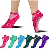 FUNDENCY Non Slip Yoga Socks for Women, Anti-Skid Socks for Pilates Bikram Fitness Socks with Grips