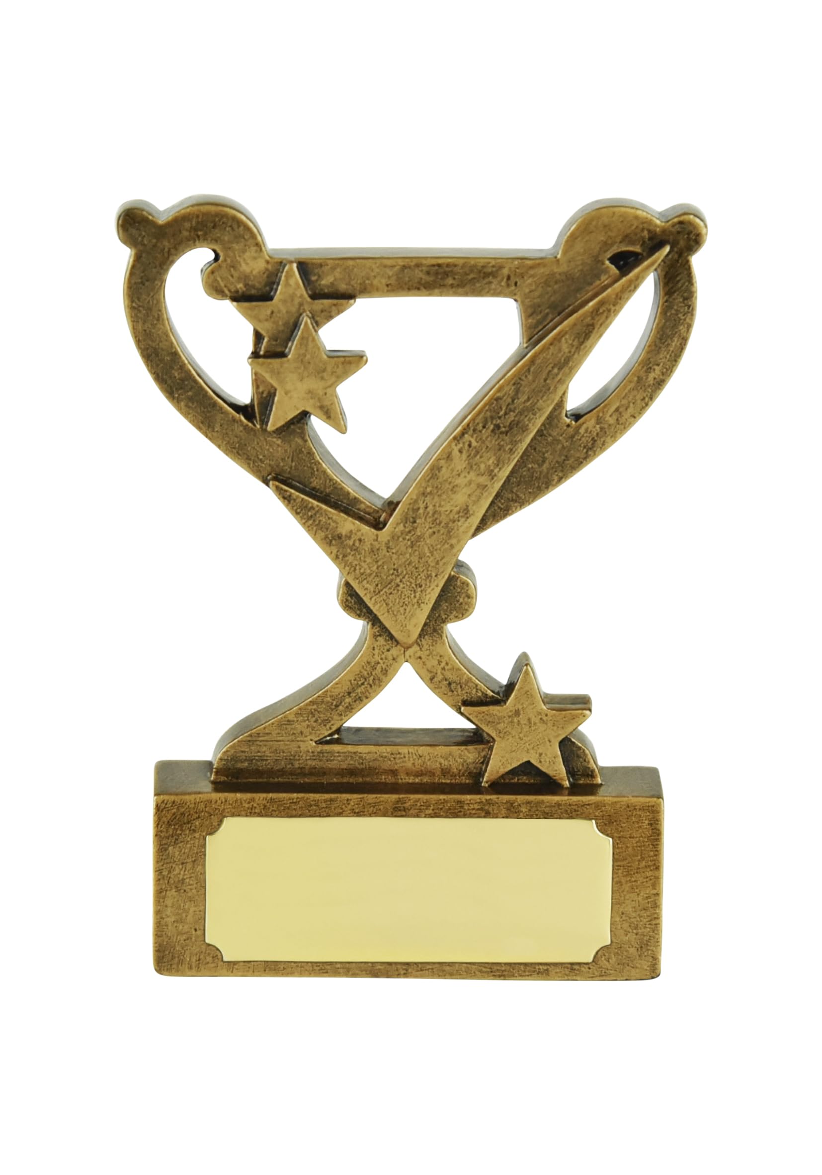 SilverTrophy: Attendance Well Done Mini Cup Trophy Award - For School Prize Winner, Tick, Gold Medal, Hard Work, Correct, Success, Number 1, Kids Gift, Party.