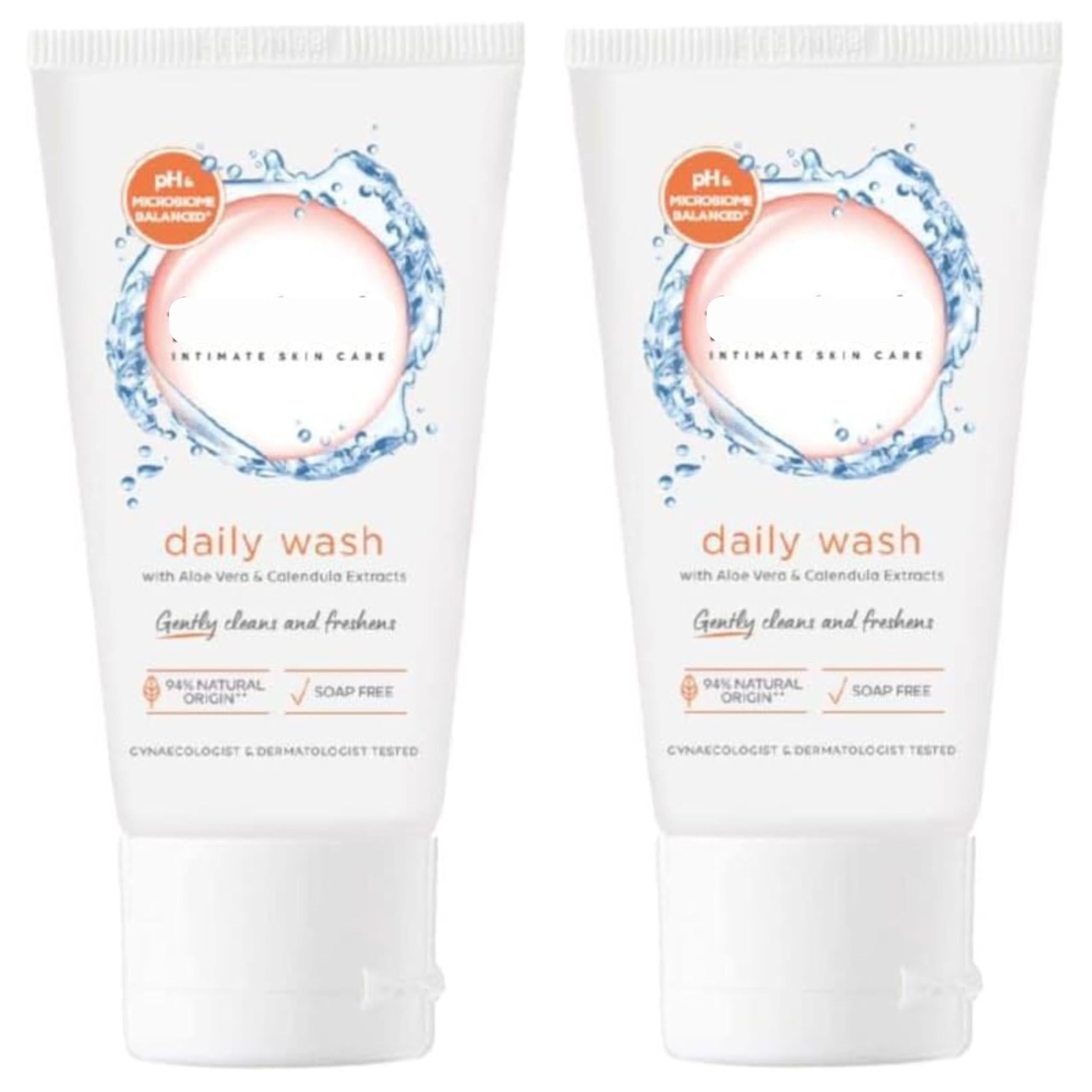2 Pack Bundle - Femfresh Intimate Skin Care Daily Intimate Wash Travel Size (2x 50ml). A Hadco Bundle