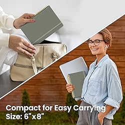 Lined Spiral Journal Notebook for Women & Men, 140