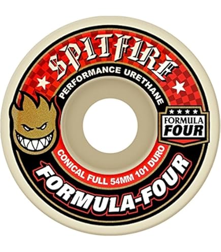 Amazon.com : Spitfire Formula Four Conical Full Skateboard Wheels
