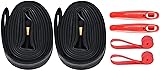 2-Pack 700x35/43C Road Bike Inner Tubes with Tire