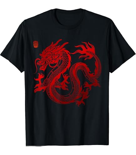 Amazon.com: Year of The Dragon 2024 Vintage Chinese Art Women, Men