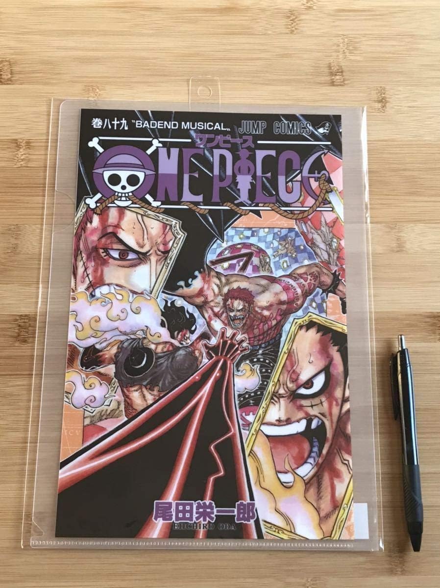 Amazon Co Jp ワンピース クリアファイル コミック表紙 セット One Piece ルフィ サンジ カタクリ レイジュ ジェルマ66 カルー ホビー