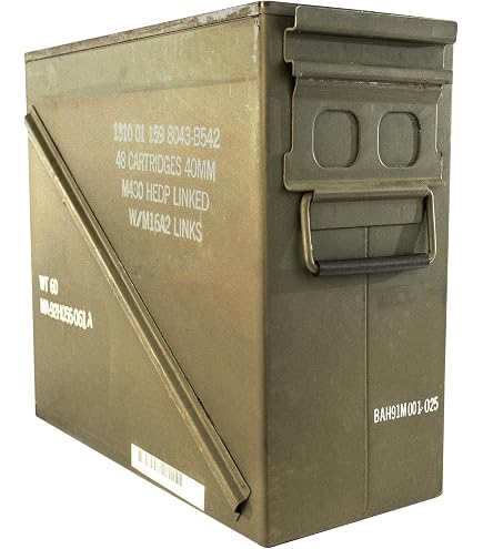 thumbnail image 2 of FAT 50 CAL PA108 Saw Box – Empty Ammo Can Grade 2 With Locking Hardware 2 of 5