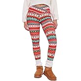 sissycos Women's Christmas Halloween Crossover Leggings High Waisted Buttery Soft Printed Tights 27"