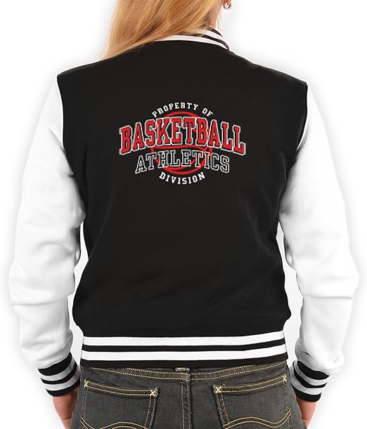 Goodman Design Basketball Sport Damen Jacke College Jacke Frauen