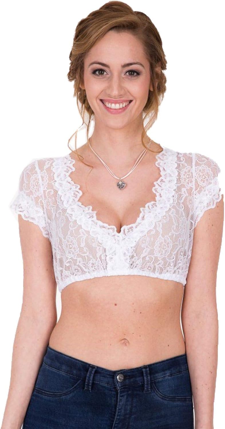 Krüger Dirndlbluse Cassandra Weiss