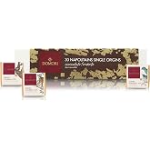 Box of 30 Napolitains Single Origin Assorted Chocolates, Dark Chocolate 70% Cocoa, 140 Grams / 4.93 Oz
