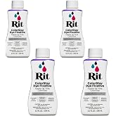 Rit Dyes Fixative Liquid 8 oz. Bottle [Pack of 4 ]