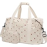 Expandable Travel Duffle Bags Weekender Overnight Bags for Women Men Hospital Bag for Women Labor Delivery with Toiletry Bag Waterproof