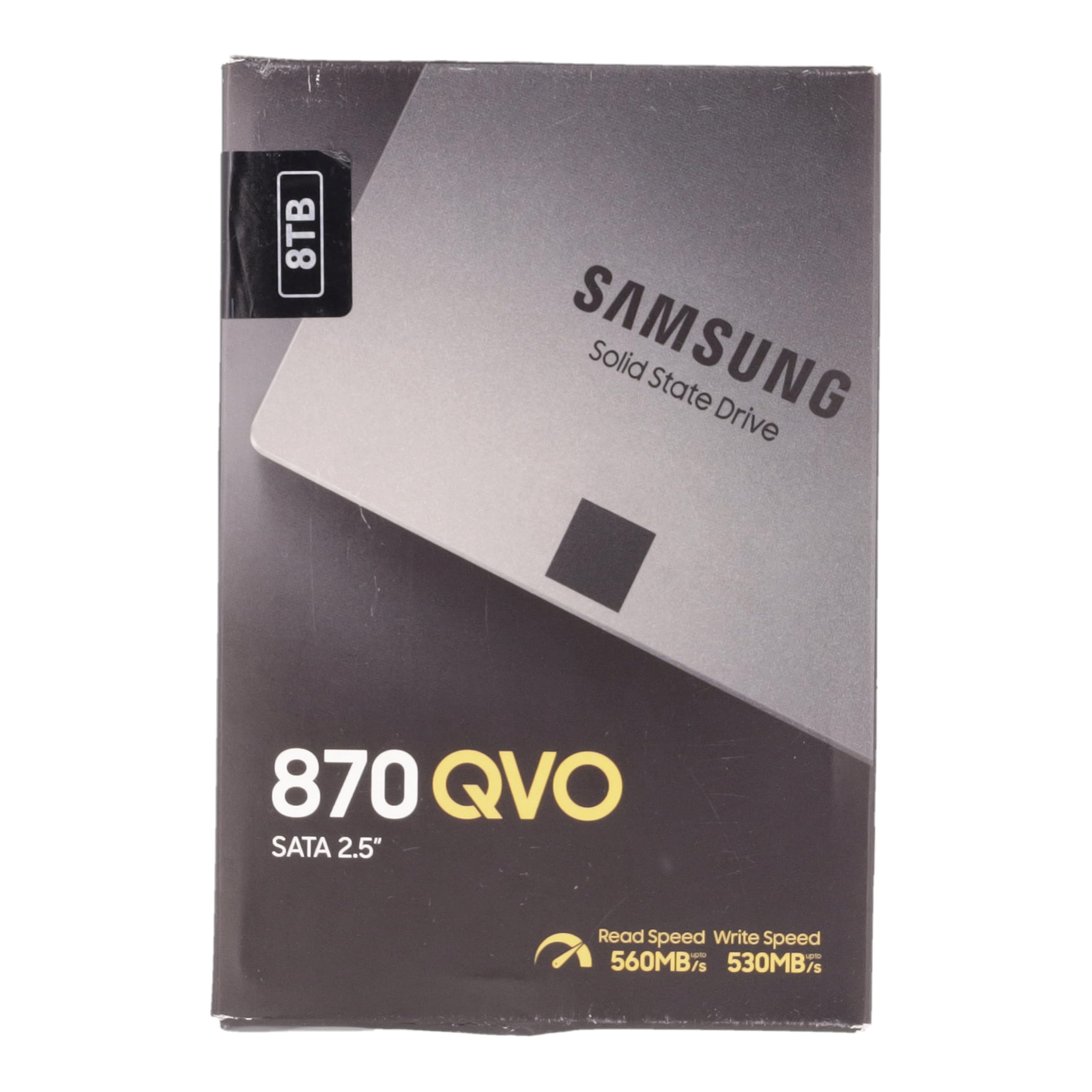 Samsung 870 QVO 8 TB SATA 2.5 Inch Internal Solid State Drive (SSD) (MZ-77Q8T0)