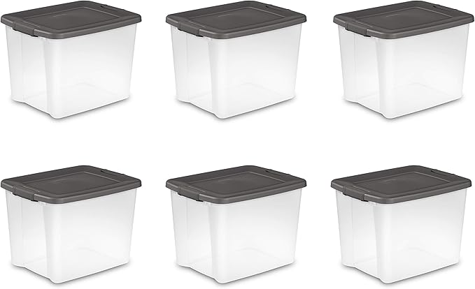 50 quart clear tote