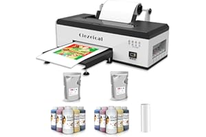 Ciezeical US Ship DTF Printer A3 1390 is Very Suitable for The Small Bussiness DIY Entrepreneurs, Workers, Newbies Do Yoursel