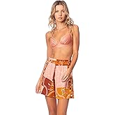 Maaji Womens Leaf Patchwork Baia Shorts