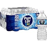 Pure Life, Purified Water, 16.9 Fl Oz, Plastic Bottled Water, 24 Pack