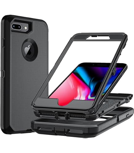 Amazon.com: AICase iPhone 8 Plus/7 Plus Case, Heavy Duty Tough 3