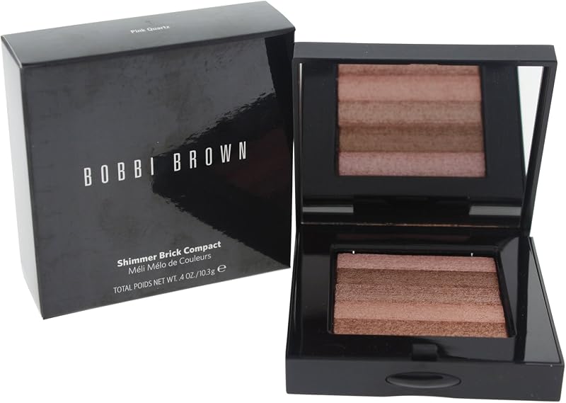 Bobbi Brown Shimmer Brick Compact 0.4 oz Pink Quartz Highlighter Makeup