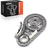 A-Premium Engine Timing Chain Kit w/Sprocket OHV 4Cyl 2.2L | Compatible with Buick Century &amp; Chevy S10, Cavalier &amp; GMC Sonoma &amp; Isuzu Hombre &amp; Olds Cutlass Ciera &amp; Pontiac Sunfire &amp; More