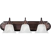 Maxim Essentials-3 Light Early American Bath Vanity in Early American style-24 Inches Wide by 7 inches high-Oil Rubbed Bronze