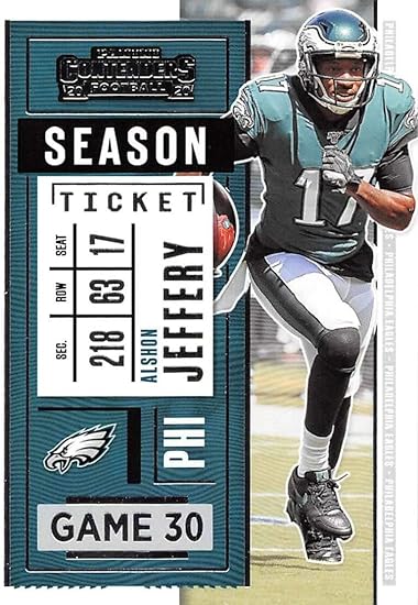 Amazon.com Football NFL 2020 Panini Contenders Season Ticket #27
