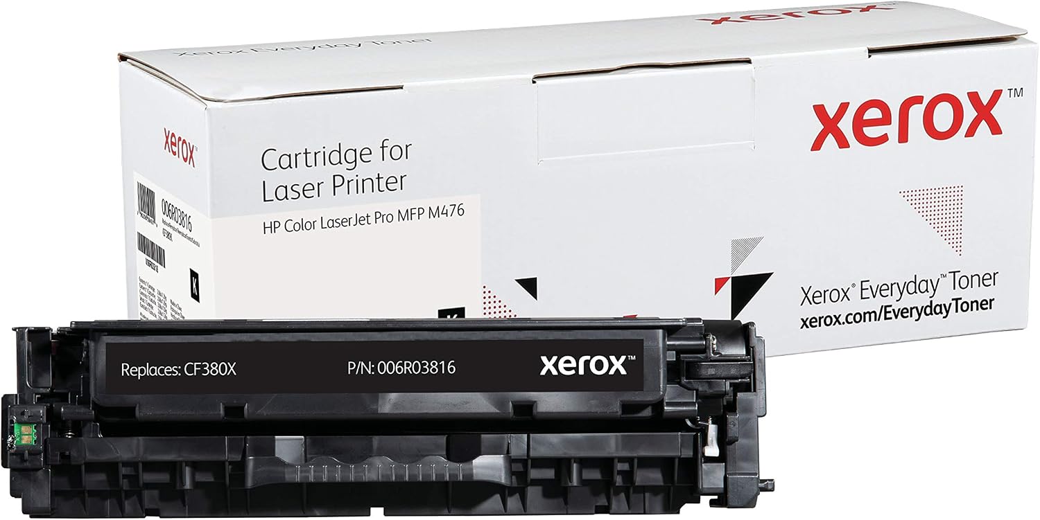 Xerox Everyday Compatible HP 312X CF380X Black Toner, High Capacity, Remanufactured