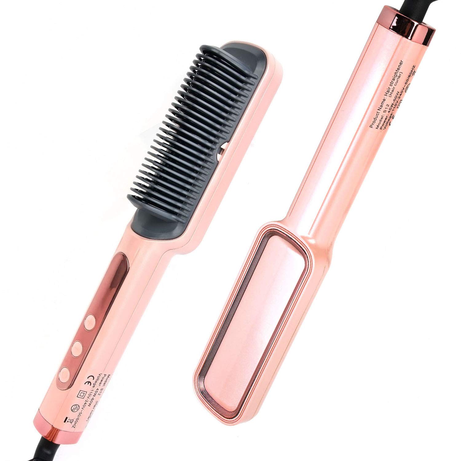 comb hair straightener amazon