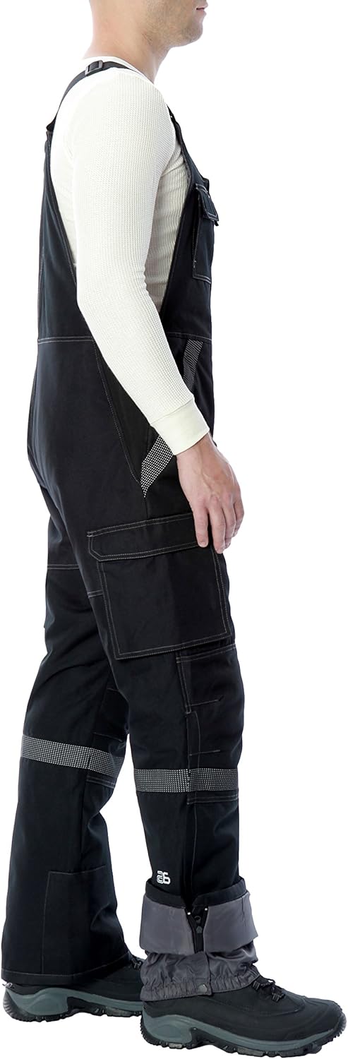 Arctix Men's Tundra Ballistic Bib Overalls With Added Visibility : Clothing