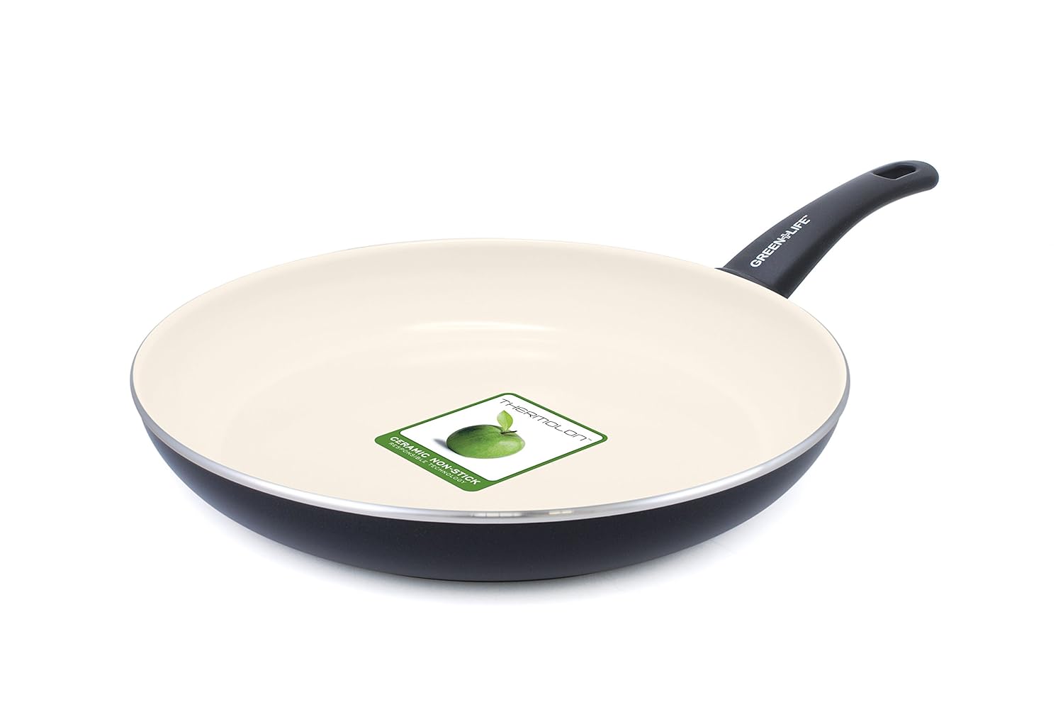 GreenLife Soft Grip 8Inch Ceramic NonStick Fry Pan Eco Friendly
