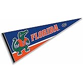 College Flags & Banners Co. Florida Gators Gator Logo Pennant Banner Flag