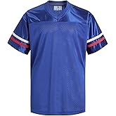 dolessismore Retro Fans Football Jerseys for Men Women Unisex Workout T-Shirts Fashion Tops Casual Outfits