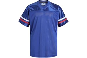 dolessismore Retro Fans Football Jerseys for Men Women Unisex Workout T-Shirts Fashion Tops Casual Outfits