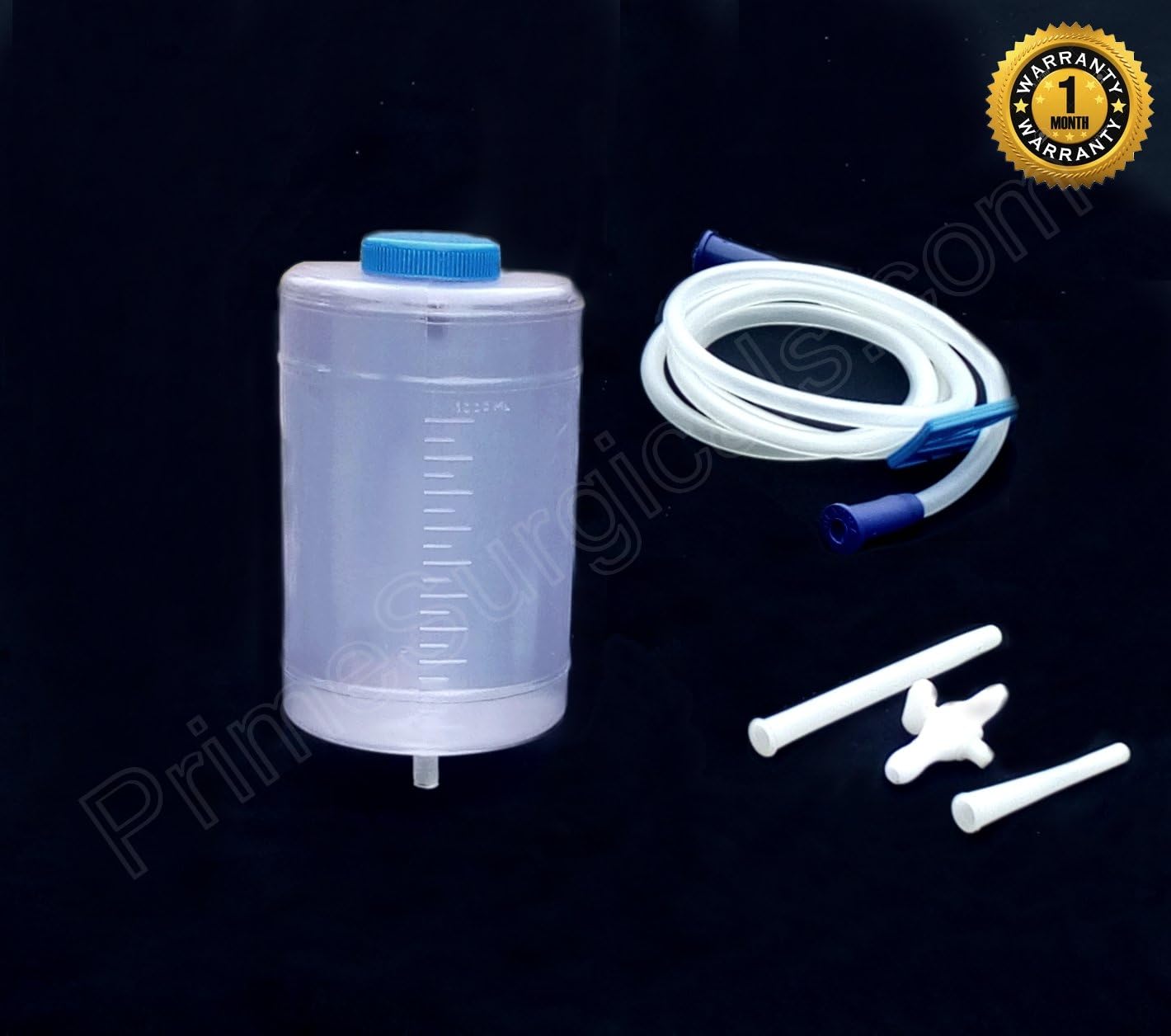 PrimeSurgicals standard 1 Litre Enema pvc kit with 31 days FREE EXCLUSIVE warranty.