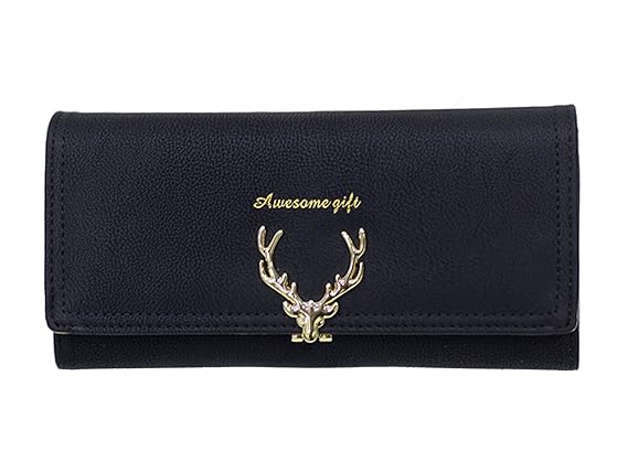 DNFC Geldbörse Damen Portemonnaie Lang Portmonee Elegant Clutch Große Kapazität Handtasche Geldbeutel PU Leder Geldtasche mit