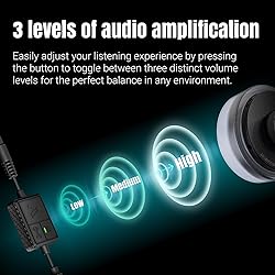 IASUS EAR3H-MK2 Helmet Audio Amplifier 12dB Volume