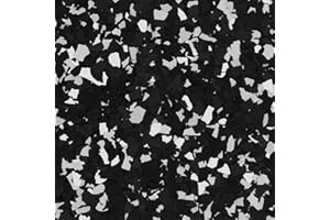 Vetta Coatings Flakes (40 lbs, 18.1kg) for Epoxy for Garages, Basements, Professional Concrete Floor Restoration, 1/4'' Vinyl