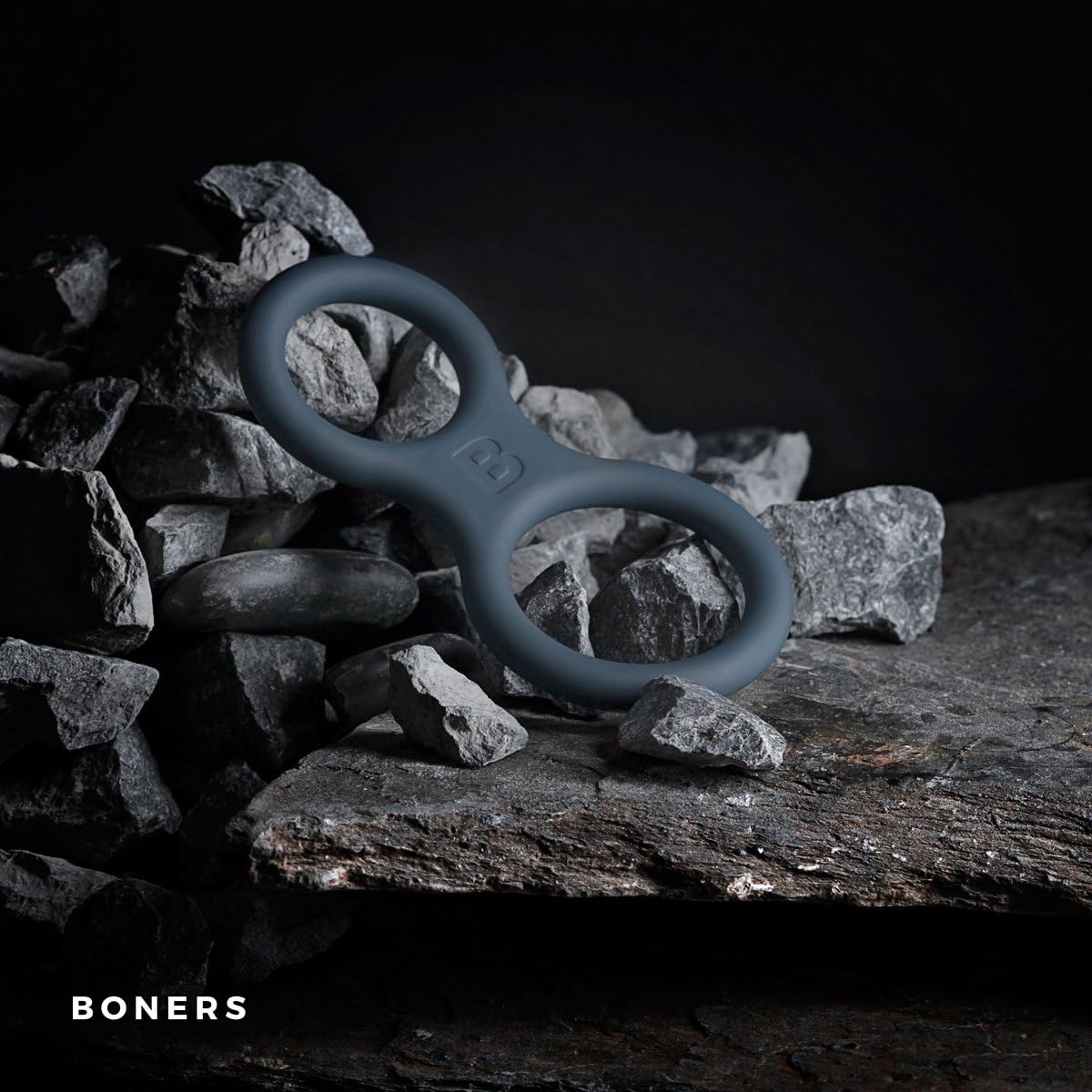 Boners Classic Cockring/Ballstretcher Soft and Stretchy, 1.20/1.50 Inch - Image 3