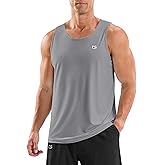 G Gradual Men's Workout Tank Tops Sleeveless Muscle Shirts Summer UPF 50+ Quick Dry Shirts for Men Athletic Running Gym