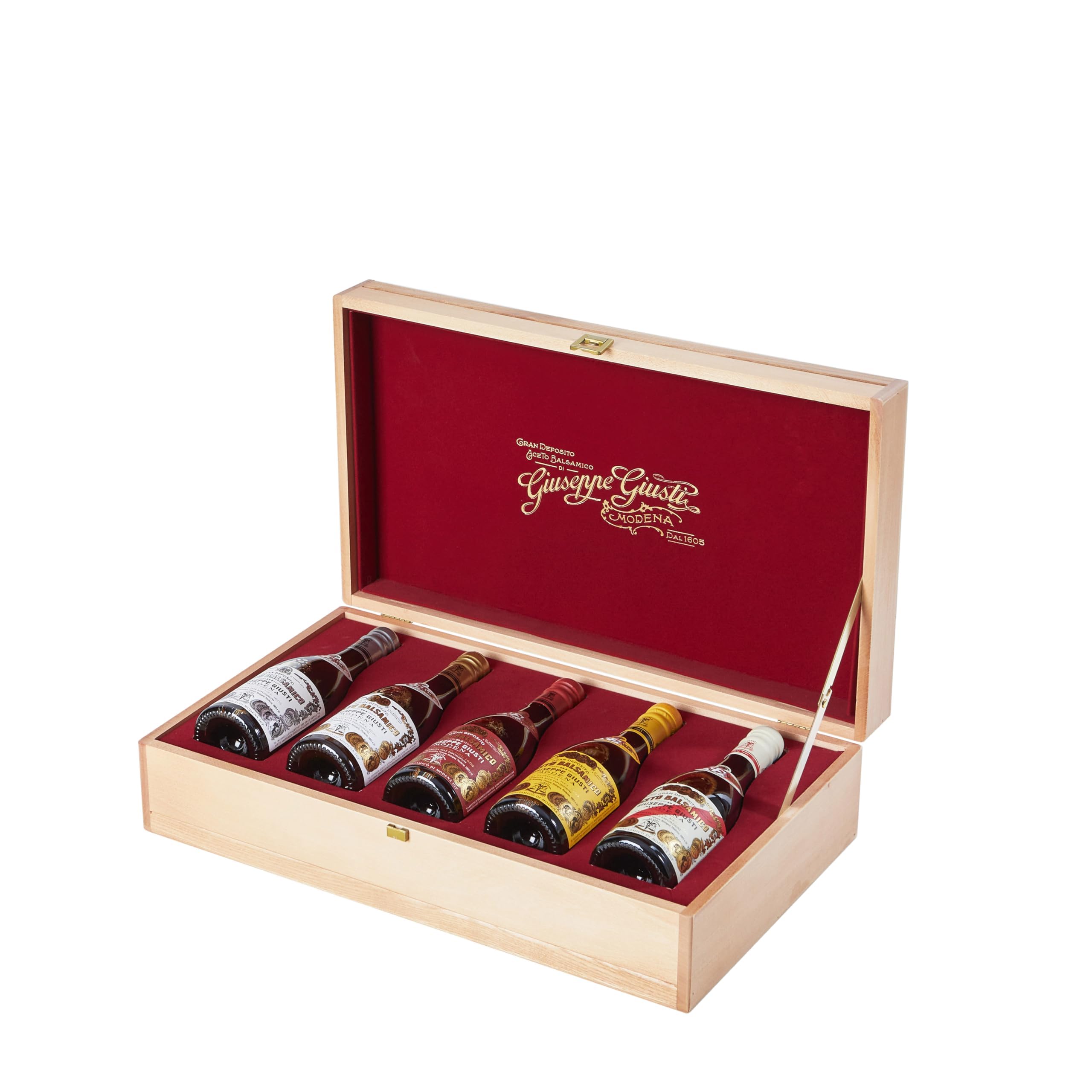 Giusti - Balsamic Vinegar of Modena Complete Collection case - 5x250ml