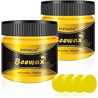PIPIHUA Beeswax Furniture Polish, Wood Seasoning Beeswax for Furniture Waterproof & Repair Wood Wax for Floors Cabinets to Pr