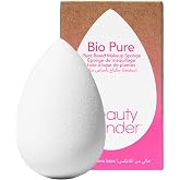Beautyblender Bio Pure Makeup Sponge, 60% Plant-Based Materials | BioPlush foam made with 60% plant-based materials, super-soft blending, reusable &amp; washable, streak-free finish, vegan