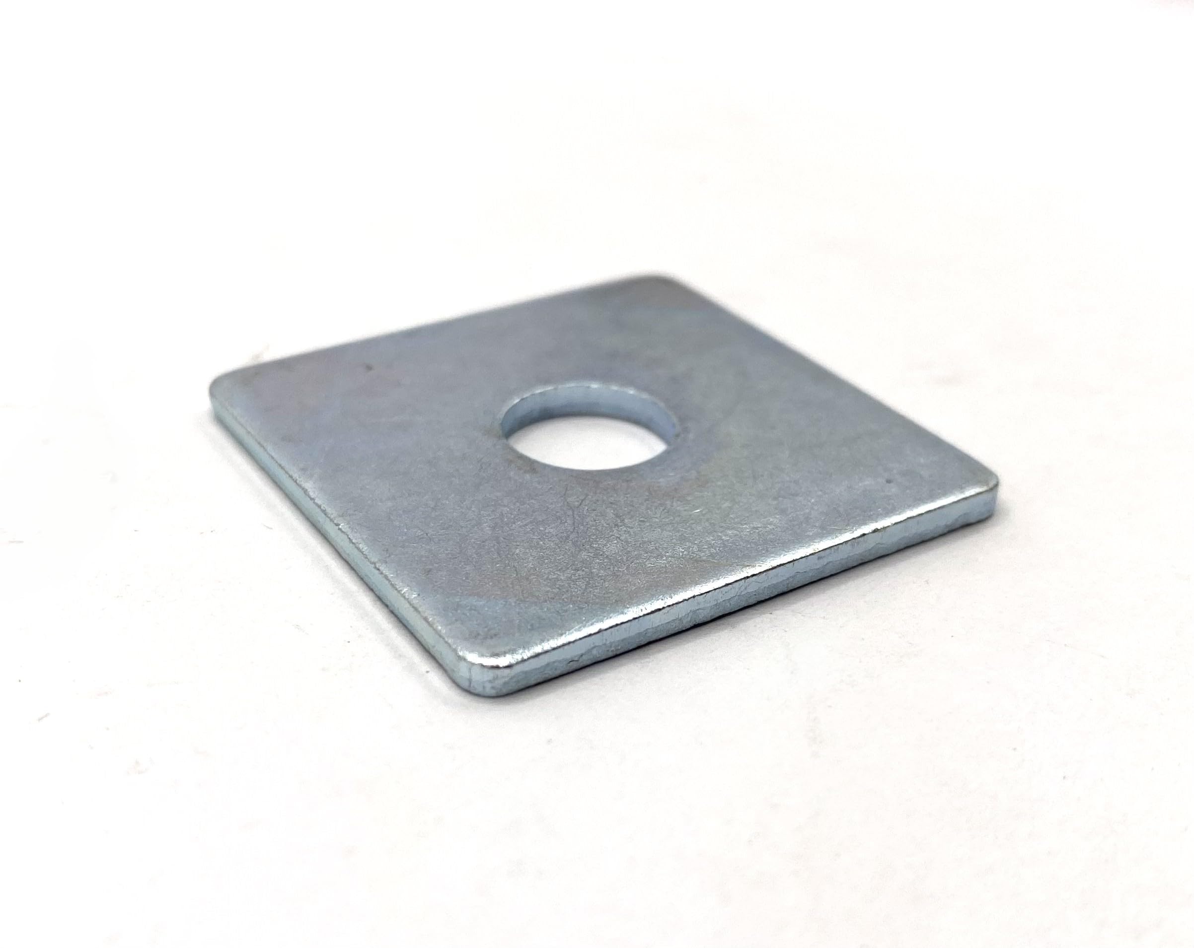 Greened House Zinc Plated Square Plate Washer M10 40mm x 40mm x 3mm Thickness - pack of 10