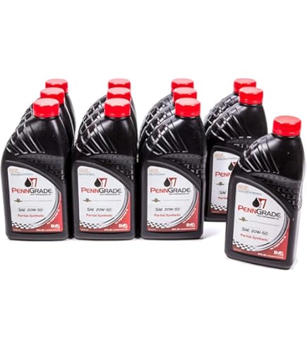 Amazon.com: PENN GRADE 1, 20W-50 Partial Synthetic Racing Oil 12